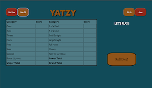 Sample image of Yatzy